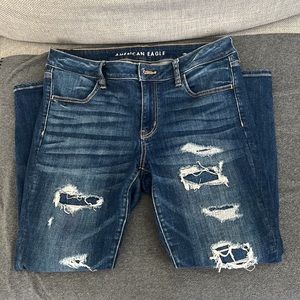 American Eagle jegging jeans short style